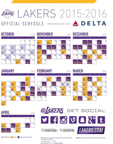 2015 la lakers|lakers schedule 2015 16.